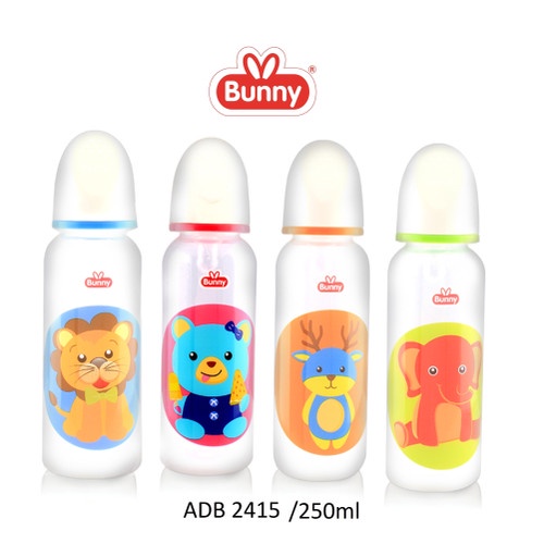 [ADB1215 / ADB2415] PROMO FREE DOT GEPENG // Lusty Bunny Botol Susu Bayi 125ml / 250ml - LustyBunny Dot Bulat Reguler 125 / 250 ml