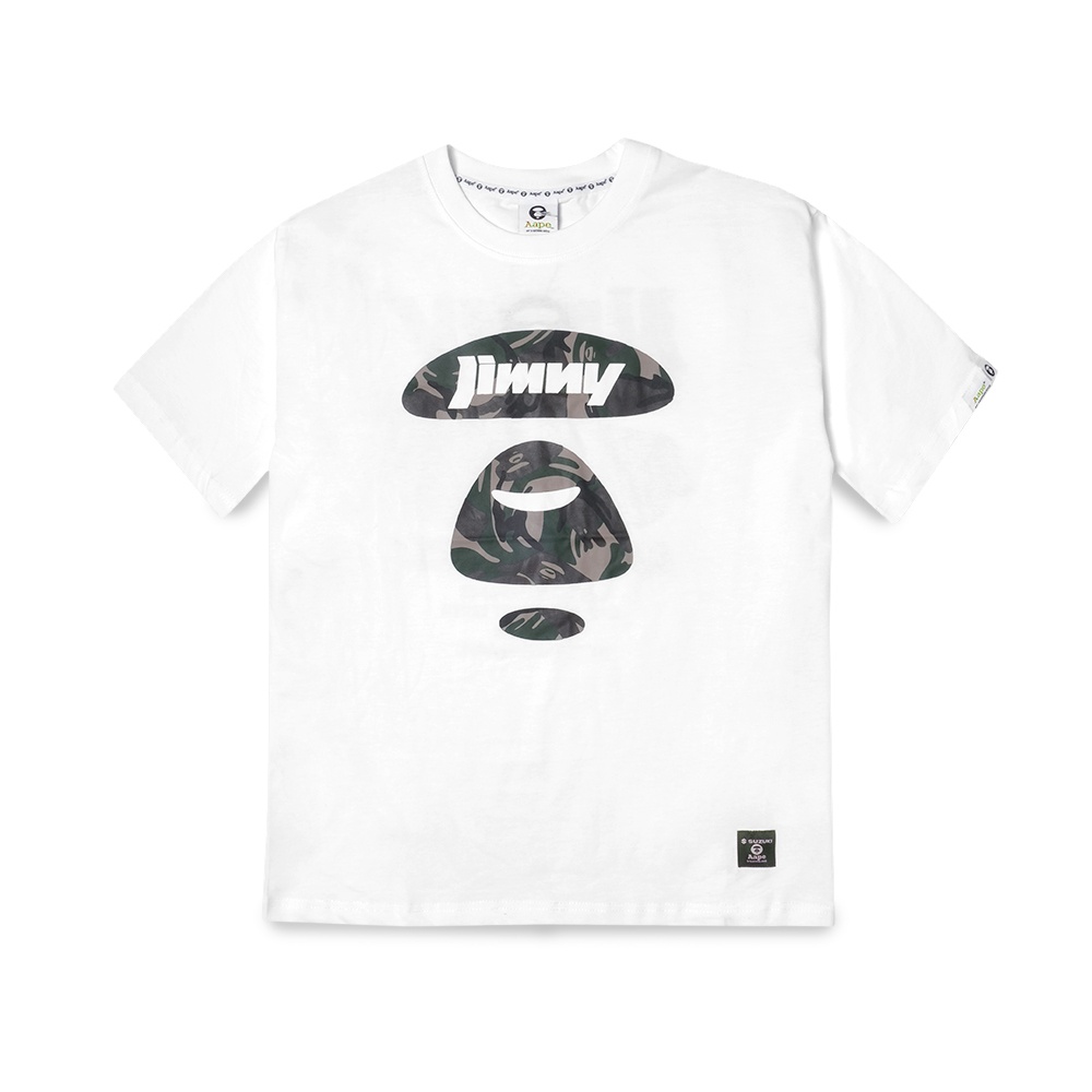 Aape by A Bathing Ape X  Suzuki Jimny T-Shirt White