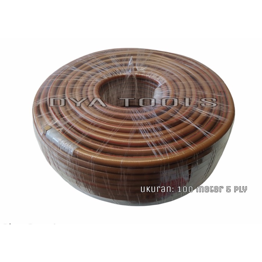 Selang Kompresor 5 PLY Layer 100 Meter - Selang Angin 8.5 14MM
