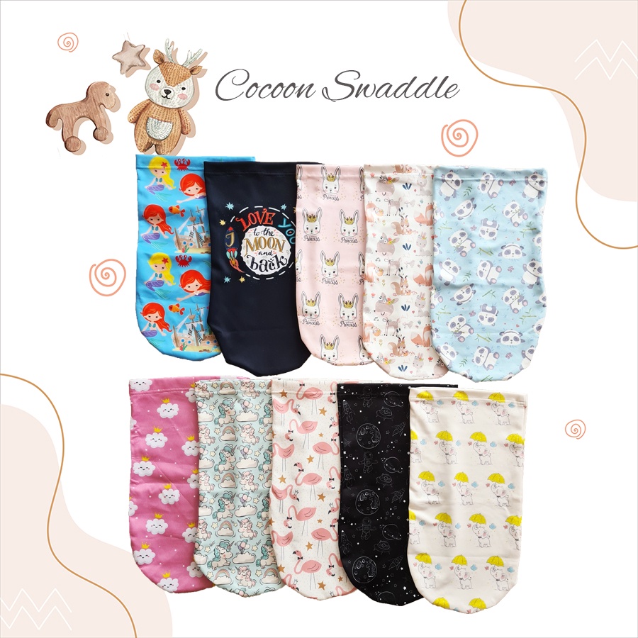 Cocoon swaddle / bedong instant / bedong bayi / bedong instan