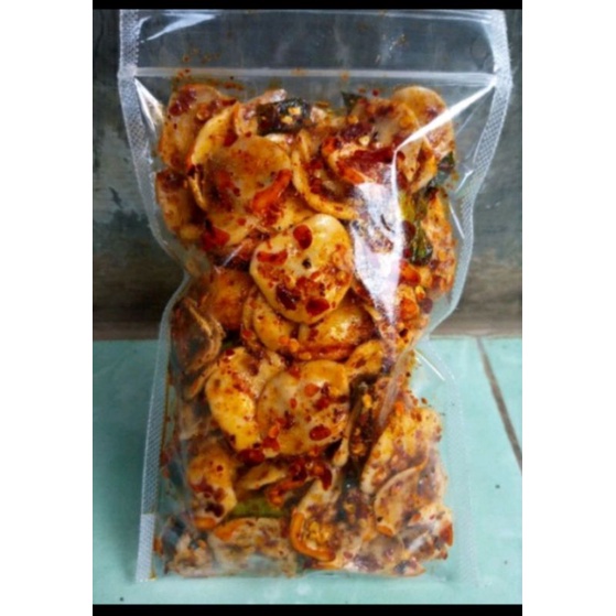 

kerupuk bawang pedas isi 100 gr