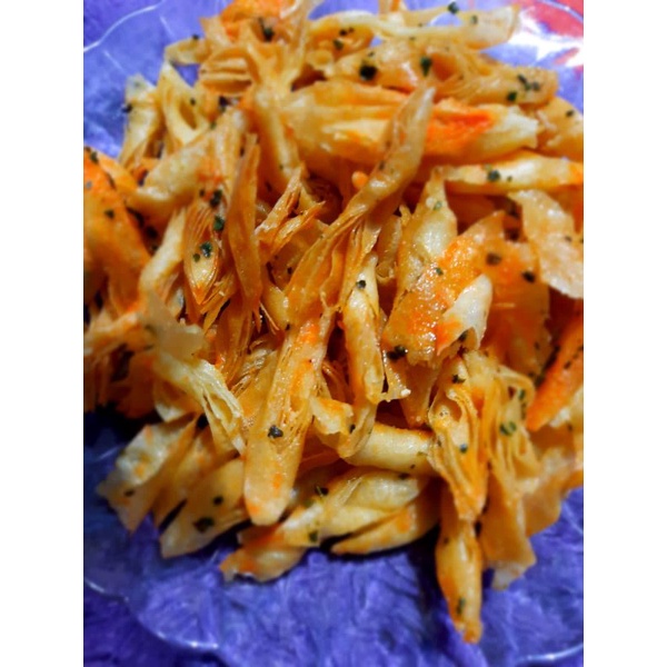 

Keripik Lumpia Pedas Lumpia kering\lumring pedas daun jeruk