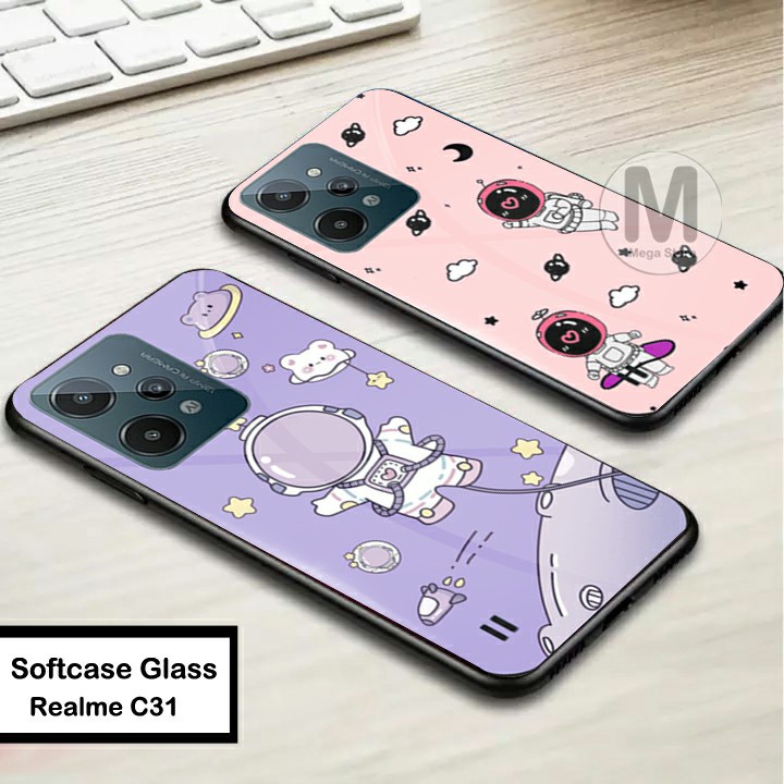 REALME C31 [ MG-161 ] Softcase Kaca REALME C31 Case Hp REALME C31 Casing Hp REALME C31 Softcase REAL