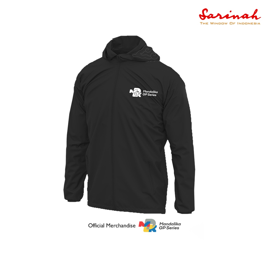 Jaket Windbreaker Official Merchandise GP Series Mandalika - Kode SA27