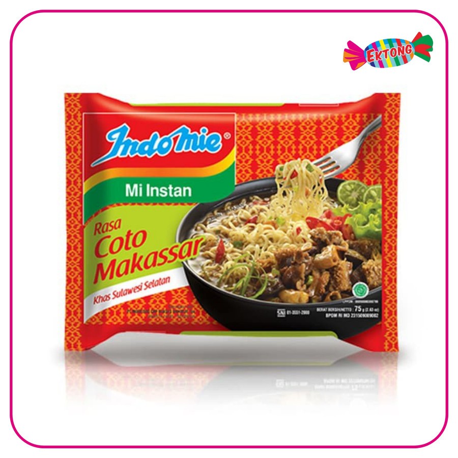 

INDOMIE MI INSTANT KUAH RASA COTO MAKASSAR 75GR