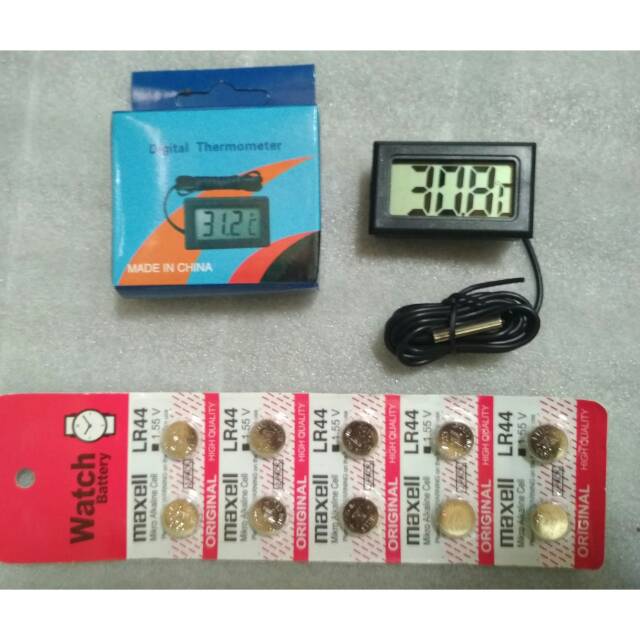 Termometer celup aquaruim/aquascape digital ( thermometer akuarium)