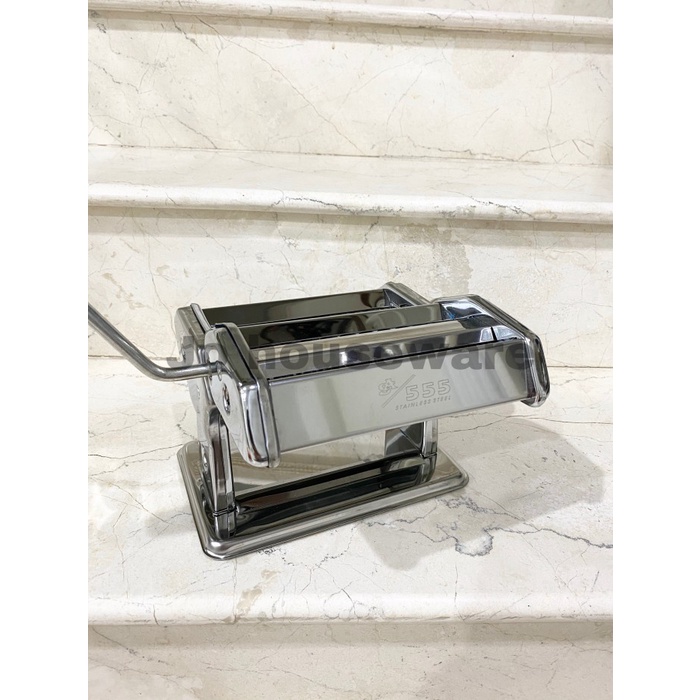 Gilingan mie manual / pasta maker stainless steel kualitas bagus mudah