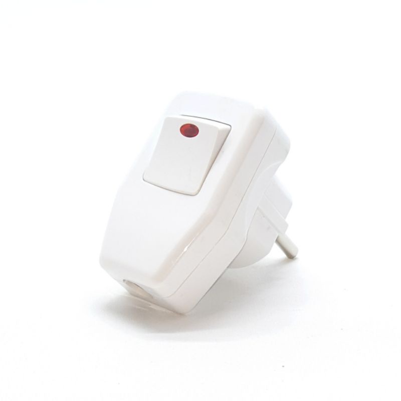 @24 Pcs (1 Kotak) TRM ST-112 LUX Steker Arde Saklar Switch Lampu LUX / Colokan Listrik