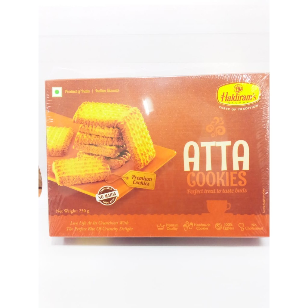 

HALDIRAMS ATTA COOKIES - 250 GM