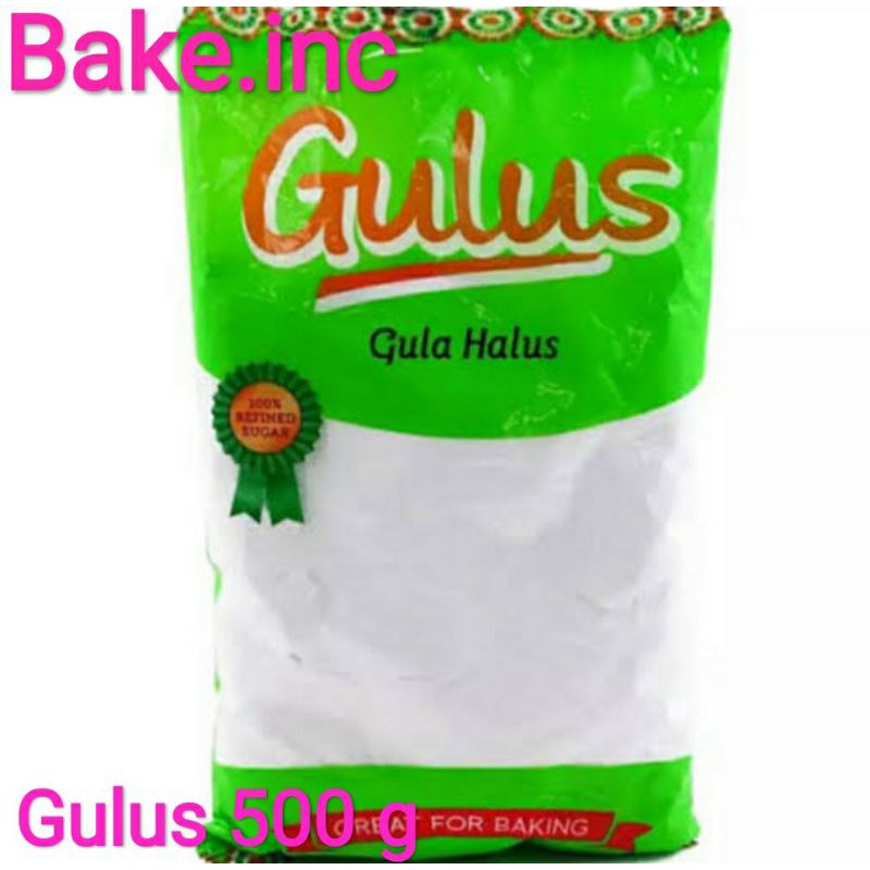 

[Bake.inc] Gulus Gula Halus 500 g [ bahan icing sugar ]