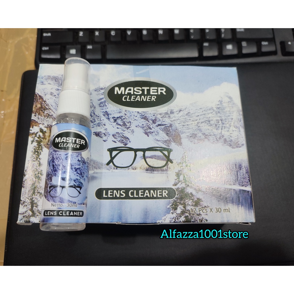 ALFAZZA- Cairan Pembersih Kacamata/Layar Smartphone Harga Pcs dan Box (1 box) Lebih Murah