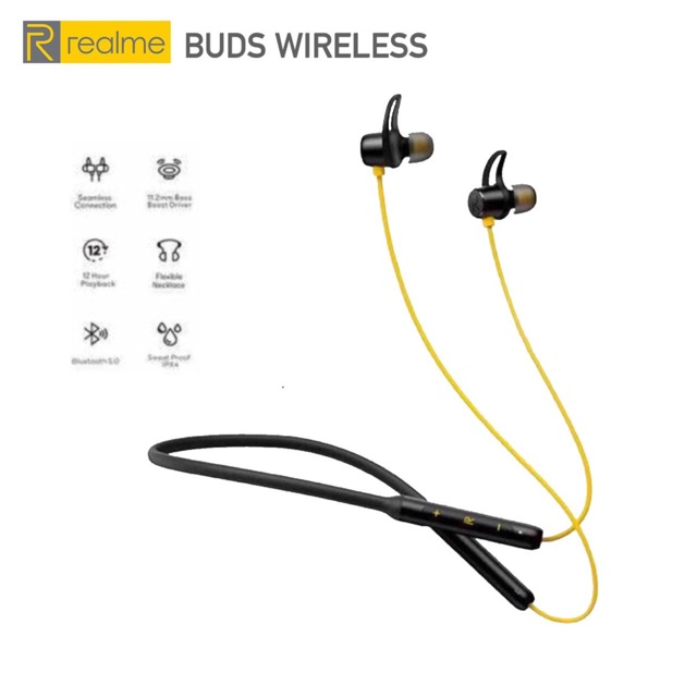 Realme Buds Wireless / Headset Bluetooth Sport Realme Buds Wireless