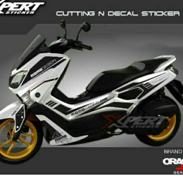 25+ Trend Terbaru Cutting Sticker Motor Nmax Putih