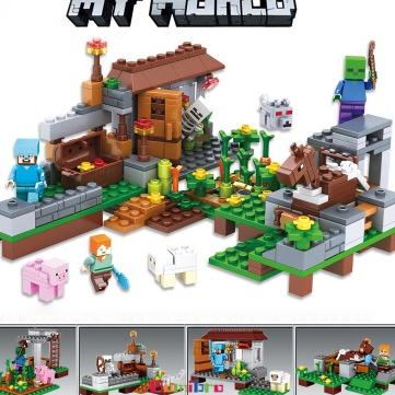 Pencarian Terbanyak Edukasi Mainan Block MY WORLD Mainan Anak Bricks Mainan Anak Laki Laki Minicraft Brick