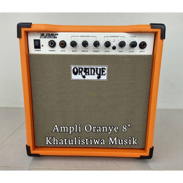 AMPLI GITAR ORANYE DISTORSI MANTAP