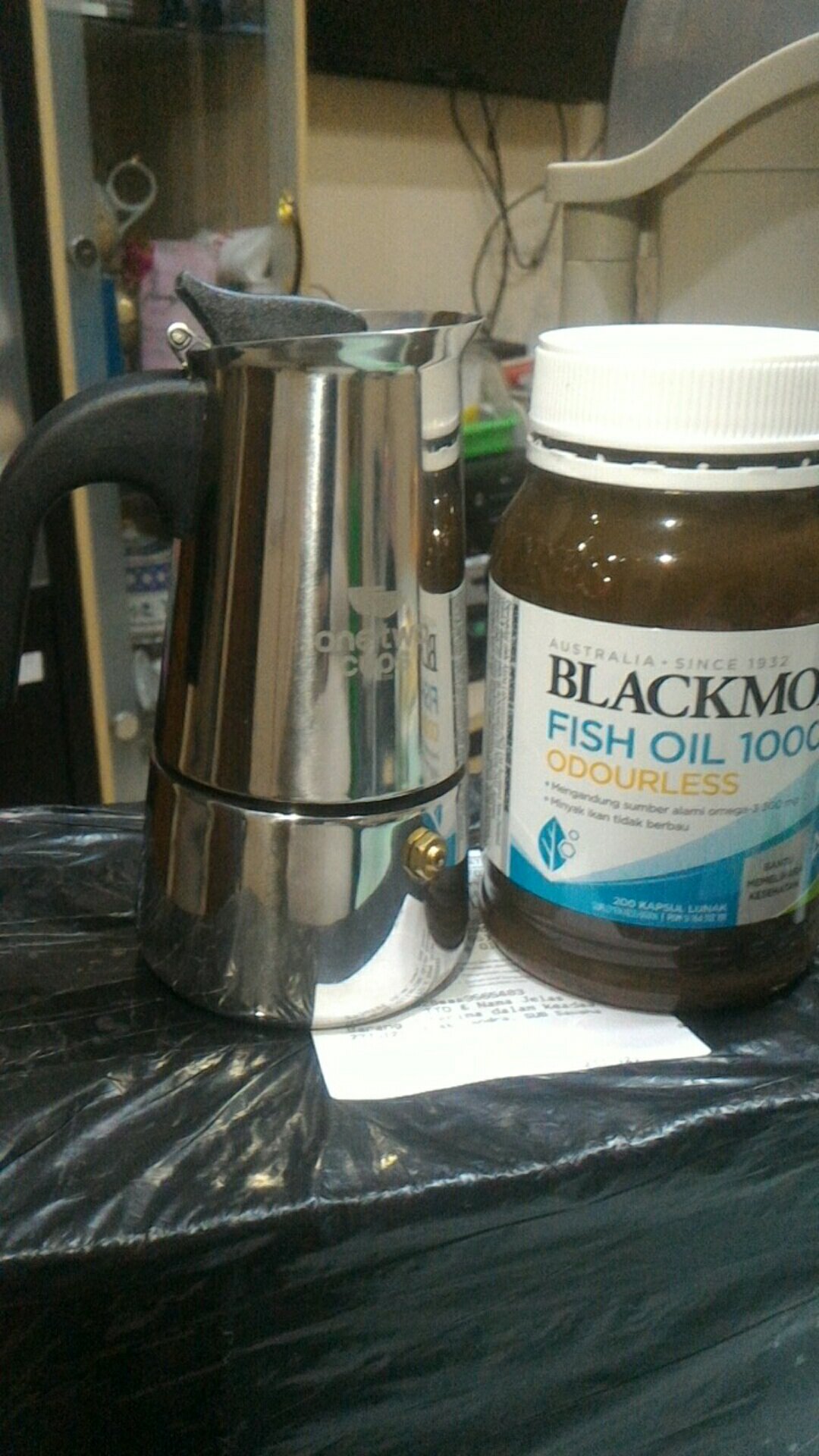 Moka Pot Onetwocups Espresso Coffee Maker  Teko 100ml 2 Cup - Z20