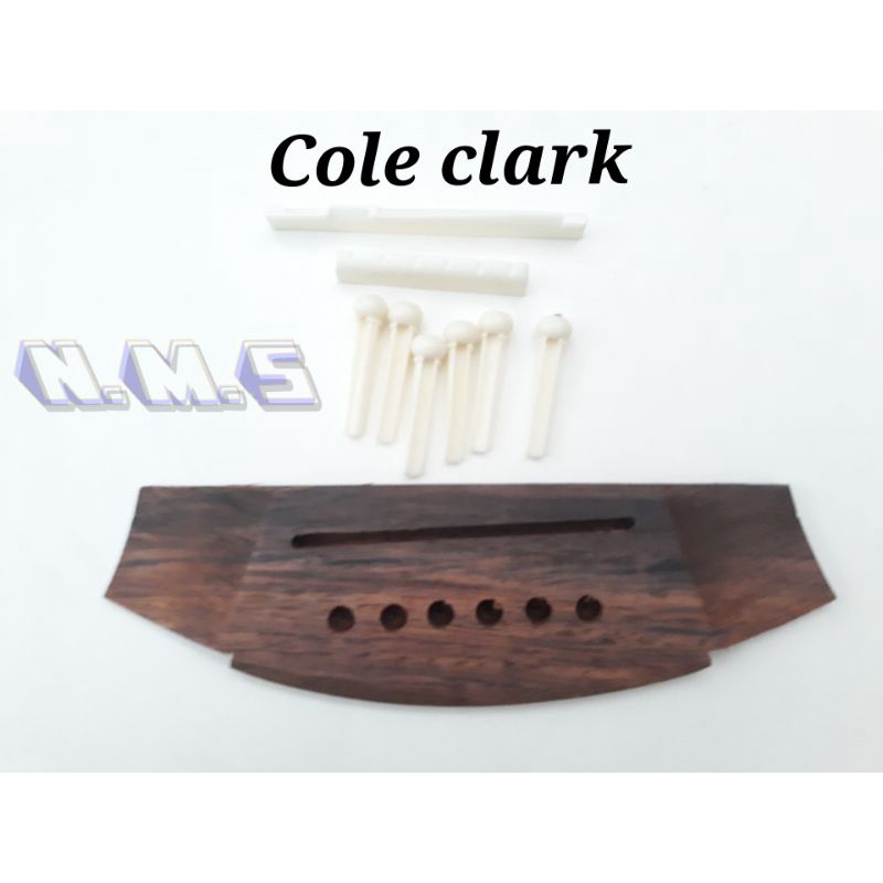 Bridge Gitar Knip Nut Saddle Akustik Apx Taylor Cort Martin Cole Clark