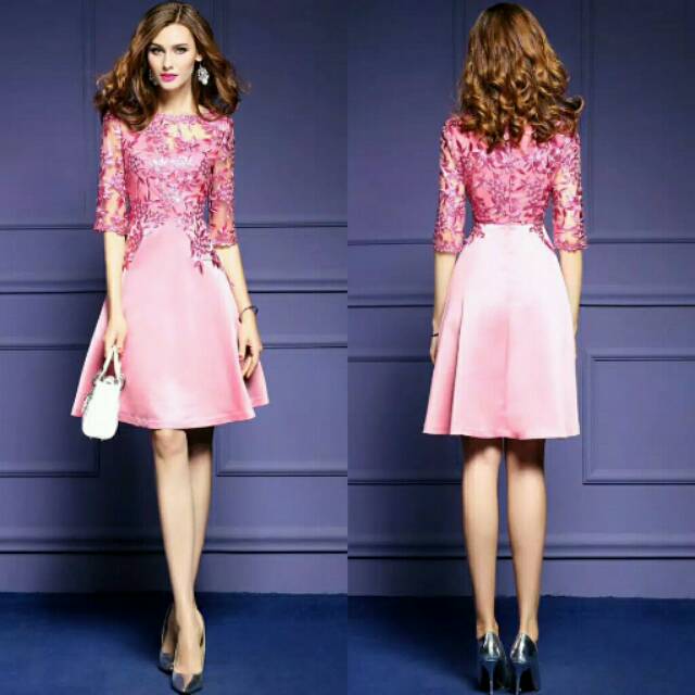 DRESS PESTA / DRESS KANTOR / GAUN IMPORT / BAJU KERJA / DRESS PARTY / LONGDRESS SEXY IMPORT