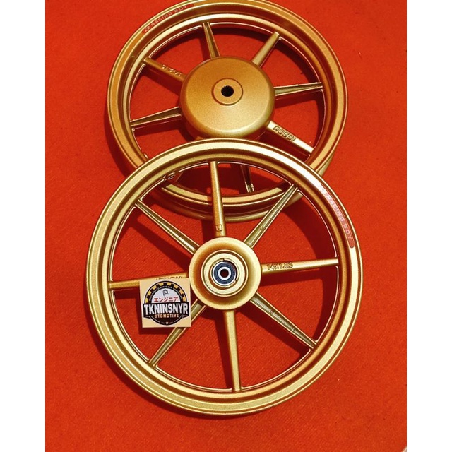 Velg VRossi Comet Palang 8 Copy RCB All Matic Yamaha Mio Karbu Nouvo Mio J XRide 115 Gold