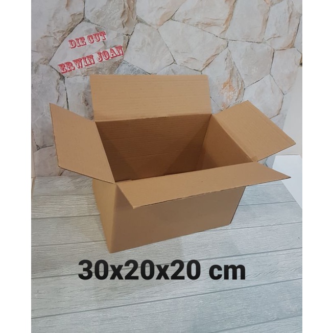 

Kardus / Box / uk. 30x20x20 cm / Karton Packing polos baru ST