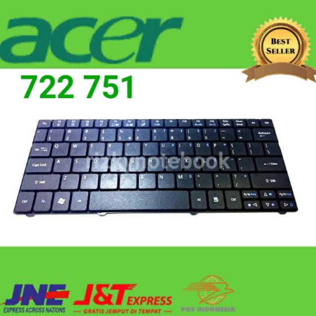 Keyboard Laptop Acer Aspire One 721,AO 722,AO 751,AO 752,753,AO D722