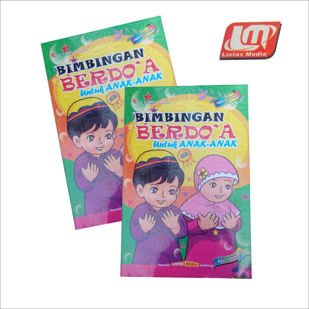 Buku Berdoa Anak Bergambar Full Colour