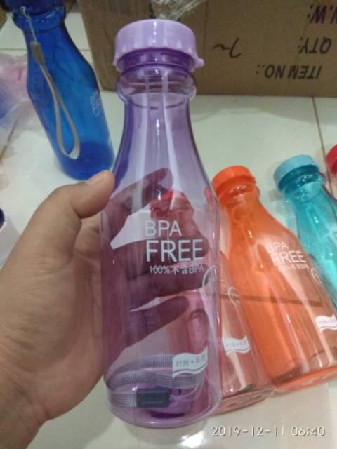 Medan Termurah So beautifull Botol minum anti tumpah 500ml Botol minum import