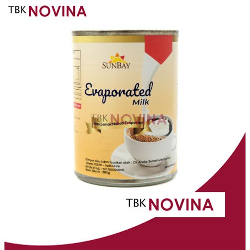 

Sunbay Evaporasi / Susu Rendah Lemak [380 gr]