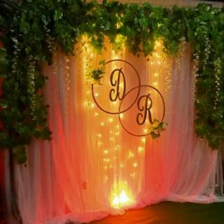 PROMO SEWA Dekorasi  Backdrop Murah untuk Lamaran Akad  