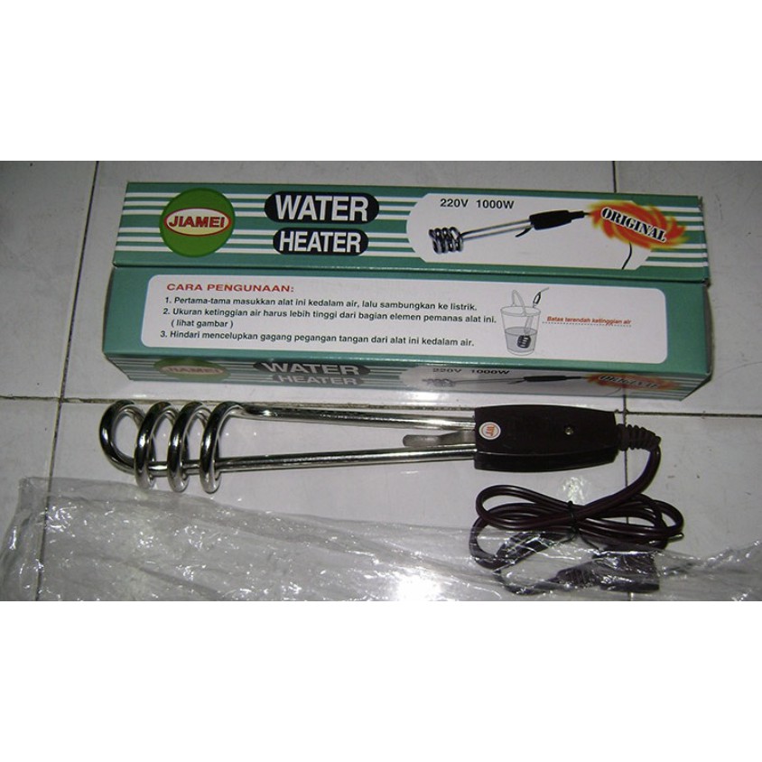 WATER HEATER Air Panas / Elemen pemanas air listrik 1000w Stainless