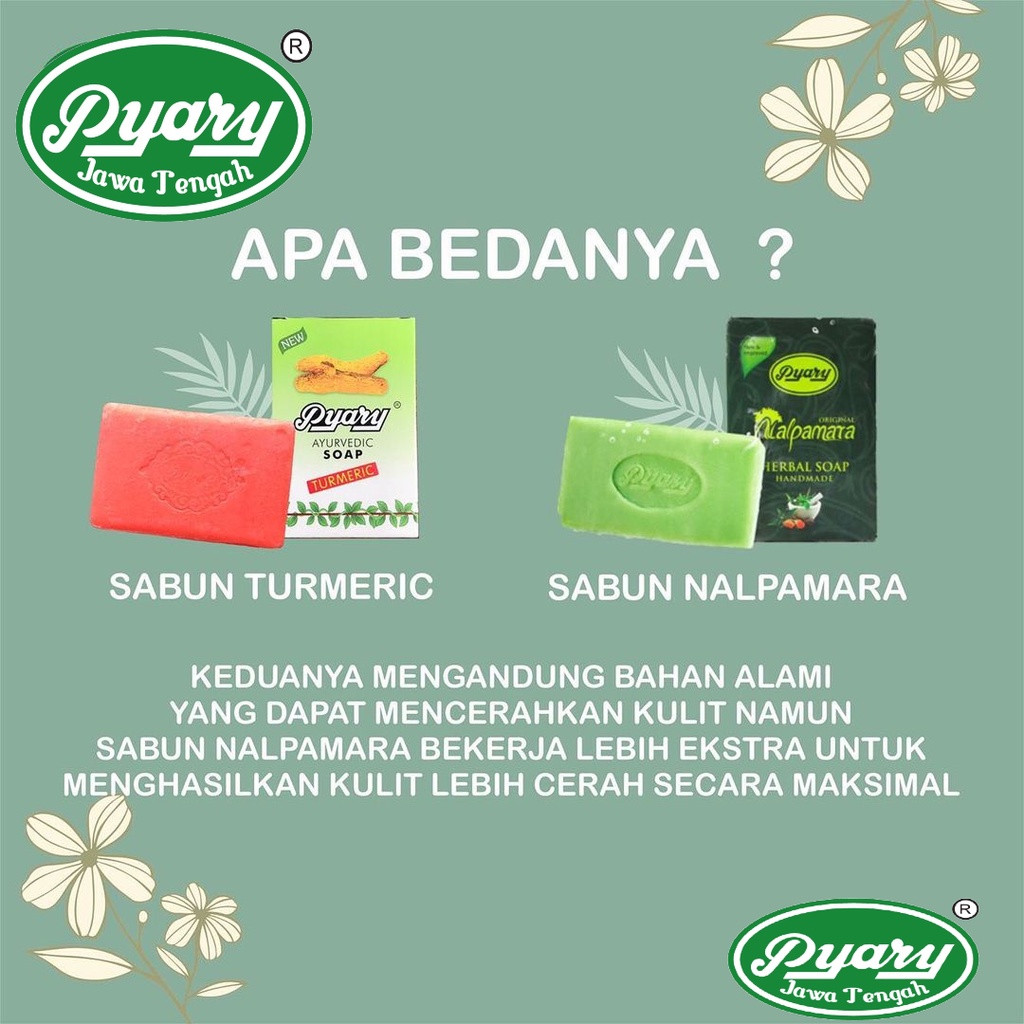 PROMO [BPOM RESMI] Sabun Arab PYARY Nalpamara Soap 100% Original Distributor Resmi