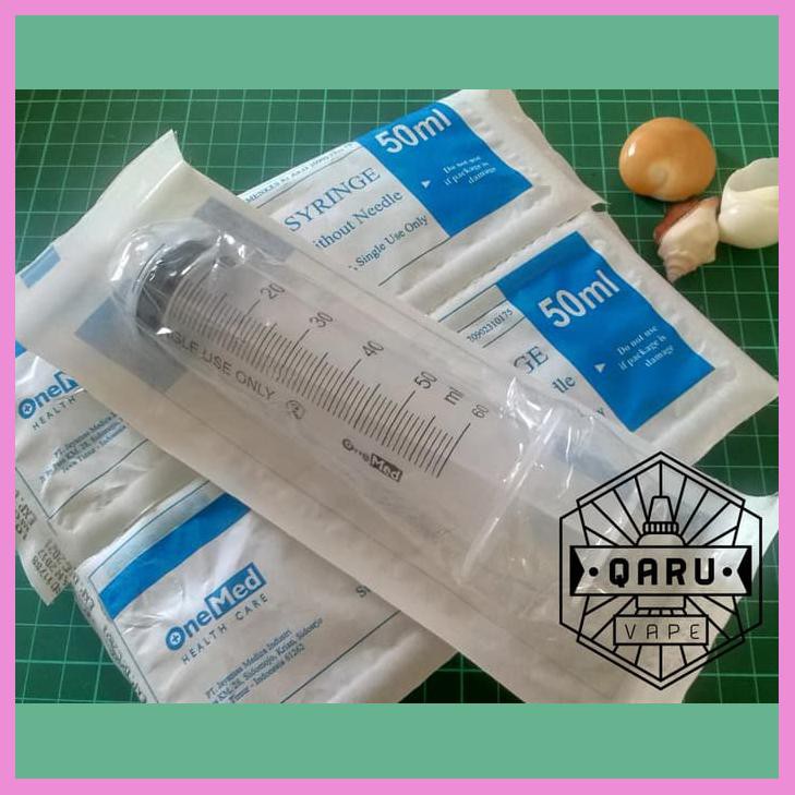 SYRINGE / SUNTIKAN / SPUIT 50ML WITHOUT NEEDLE / TANPA JARUM