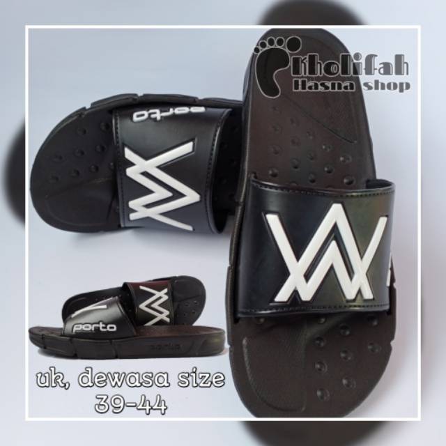 SANDAL DEWASA PRIA LAKI-LAKI ALANWALKER PORTO 39-44 (6a)