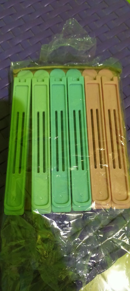 Seal Segel Klip Penjepit  Ungkue Kemasan Makanan Camilan Snack Bumbu Dapur Bahan Plastik Tebal