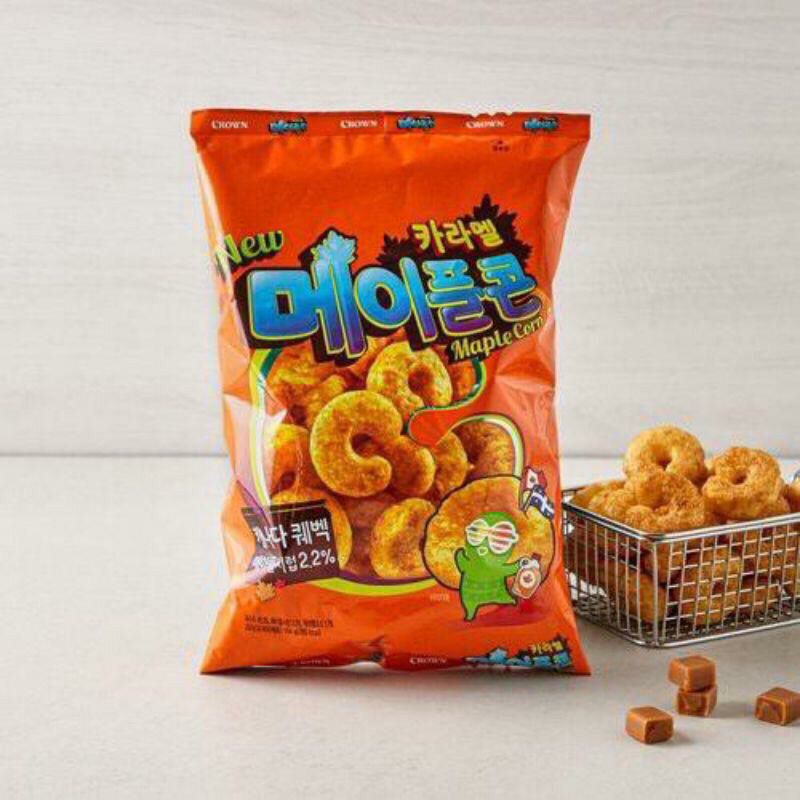 

Crown Caramel Corn Maple 74gr