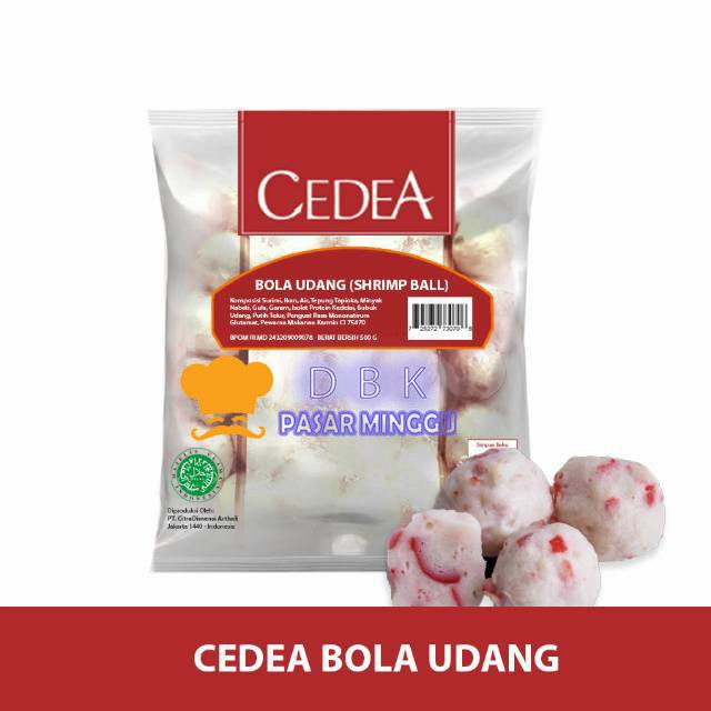 CEDEA BOLA UDANG (Shrimp Ball) ECER ENAK 500GR-250GR