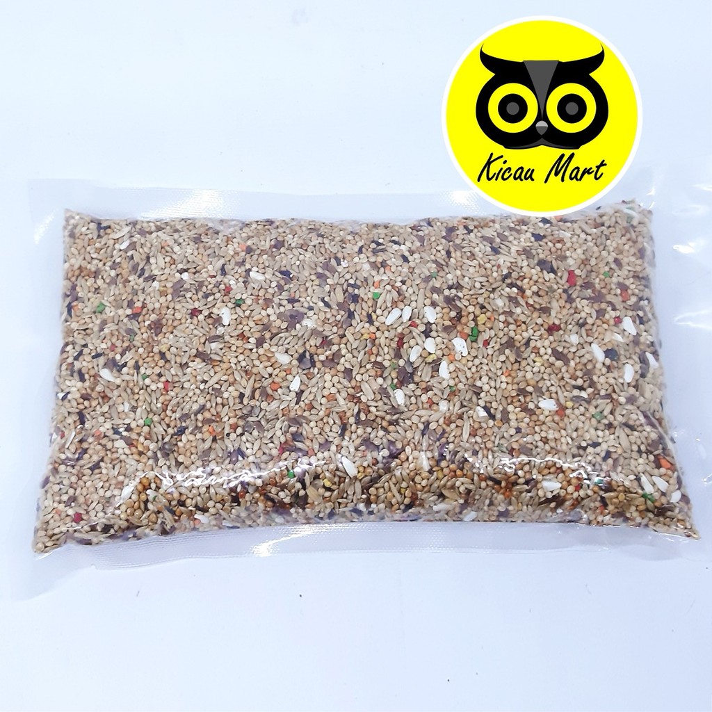 PAKAN MAKANAN HARIAN BURUNG LOVEBIRD BIJI MILET VHENOM MIX SEEDS DAILY FOOD UNIQUE 500 GRAM VHEMLB50