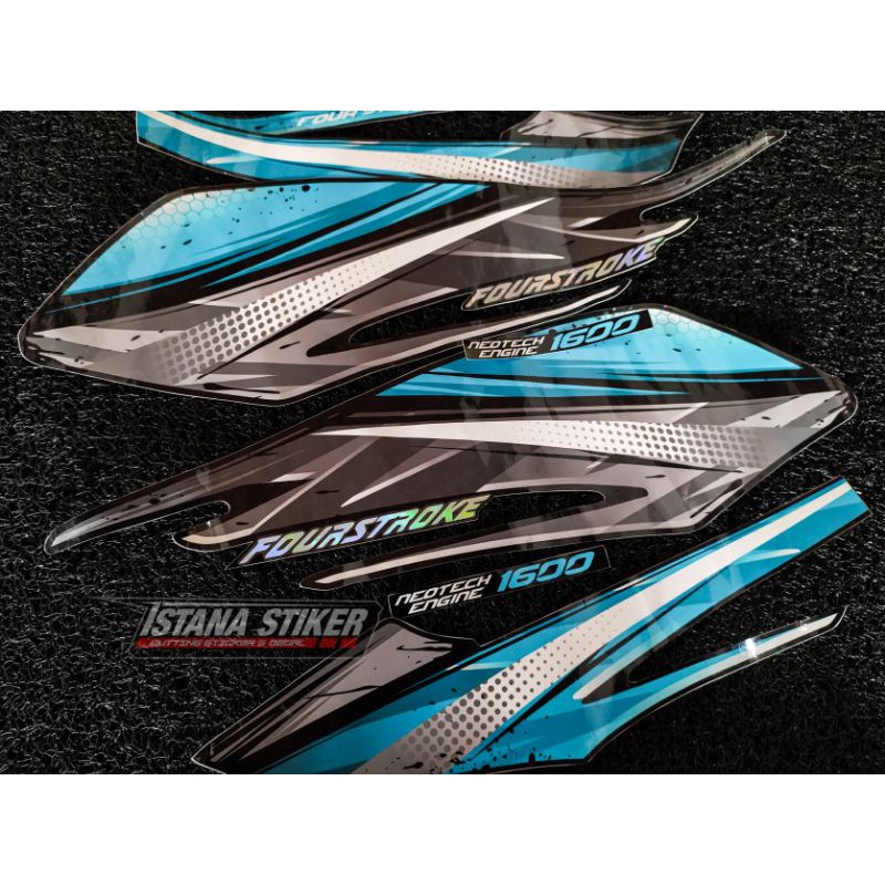Striping Gl Pro/Max Variasi Biru