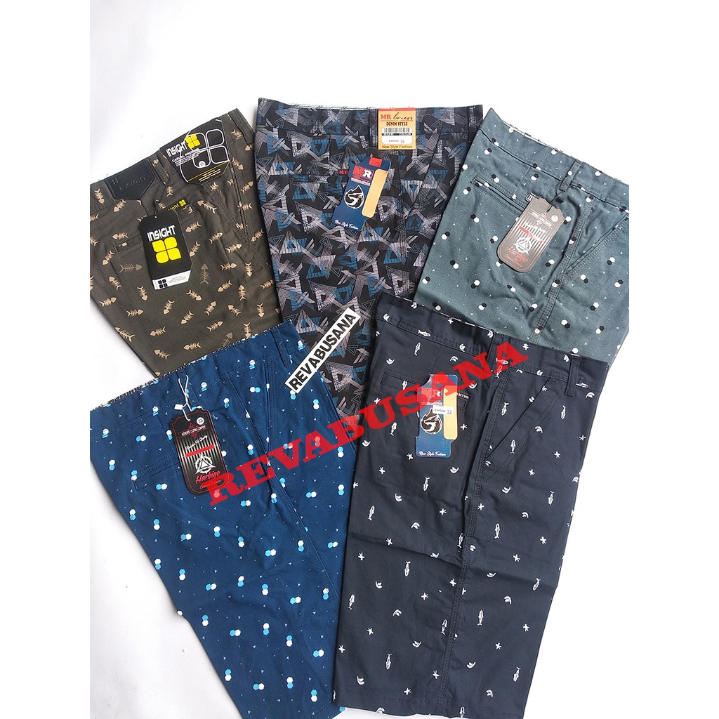 Celana Pendek Pria Motif Surfing Distro Casual Olahraga Santai Mma Jogging