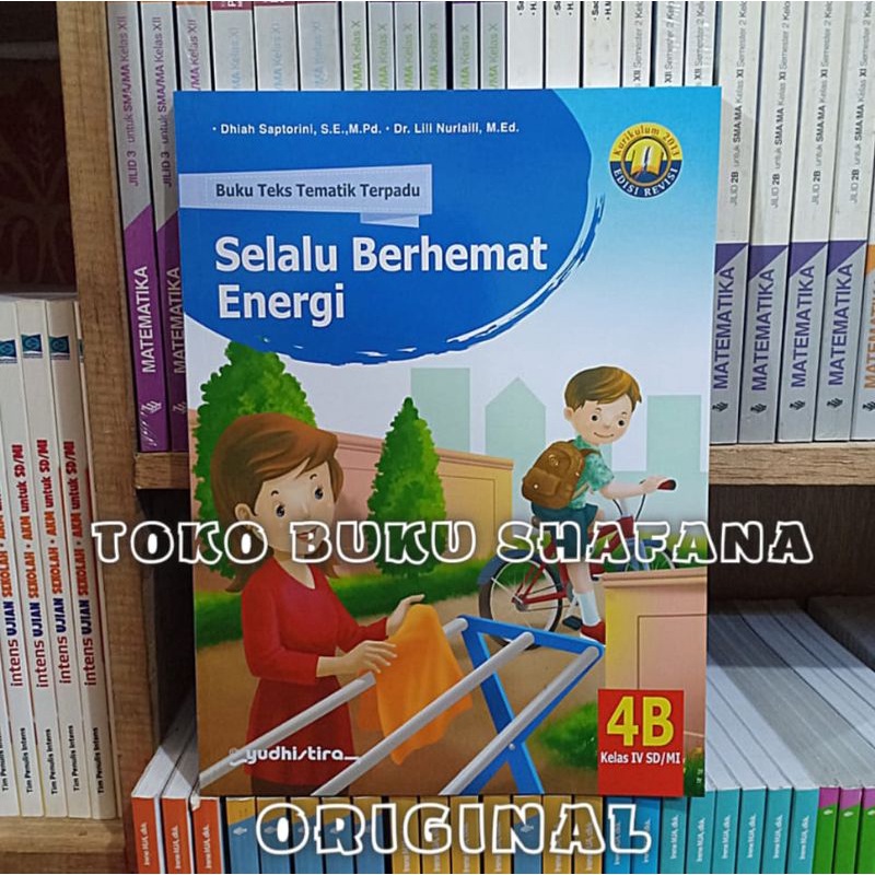 Paket 5 Buku Tematik Terpadu Yudhistira 4A 4B 4C 4D 4E K13 Edisi Revisi Kelas 4 SD ORI