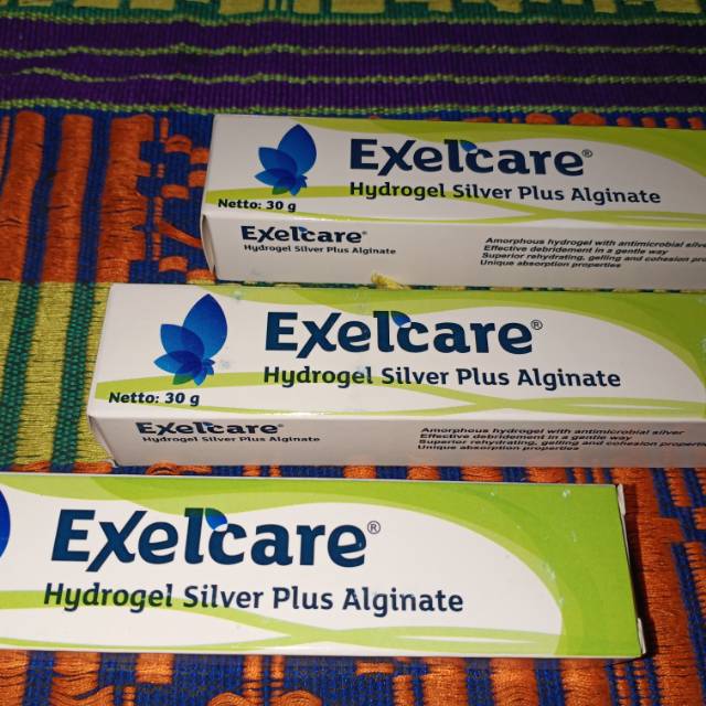 Exelcare hydrogel silver alginat
