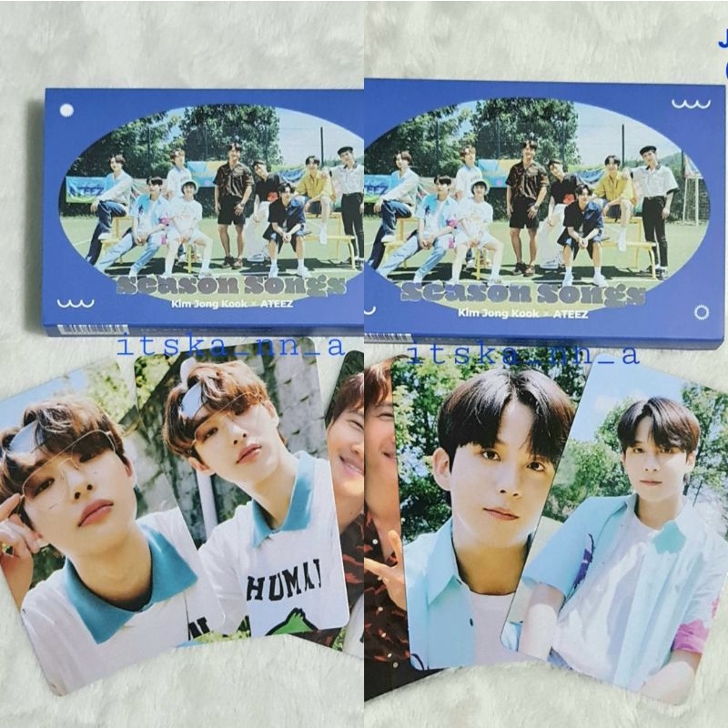SEASON SONGS ATEEZ x KJK - Mingi & Jongho set (no benefit)