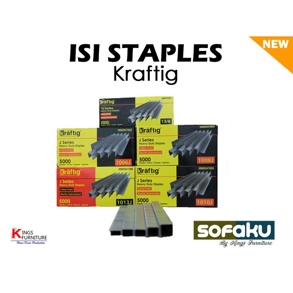 

Isi staples tembakan tangan