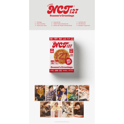 SEASON'S GREETING 2022 NCT127/DREAM/WAYV