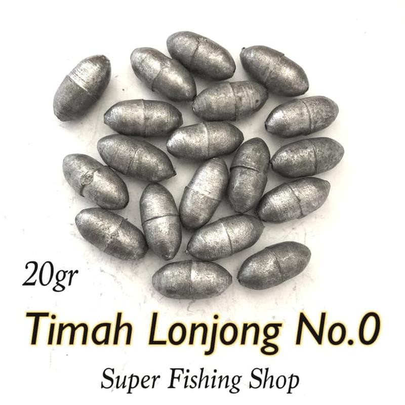 

Timah Lonjong No.0 (Isi 10 butir)