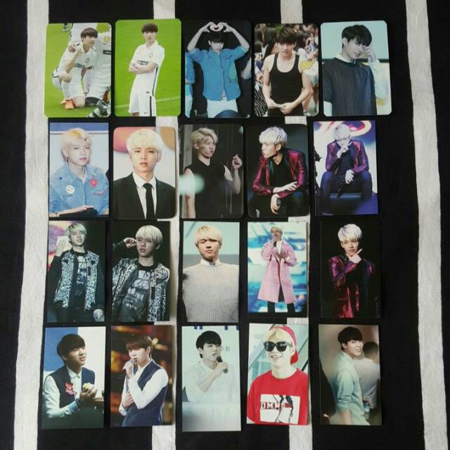 MINIMUM 6 PC INFINITE NAM WOOHYUN PHOTOCARD BY FANSITE WOO HYUN