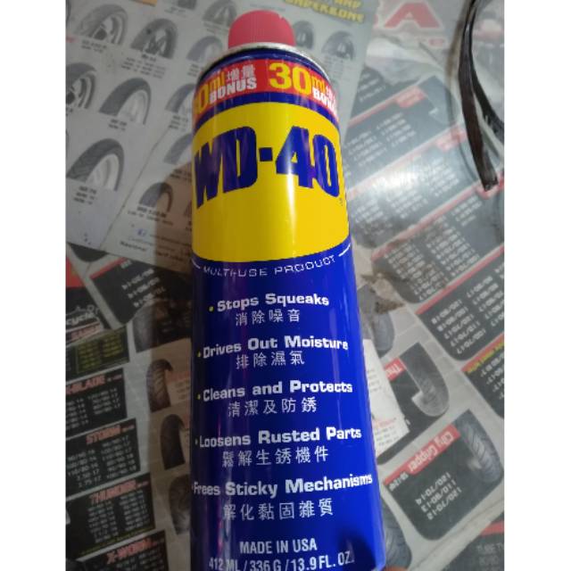 WD-40 uk.412 ml pembersih karat multiguna