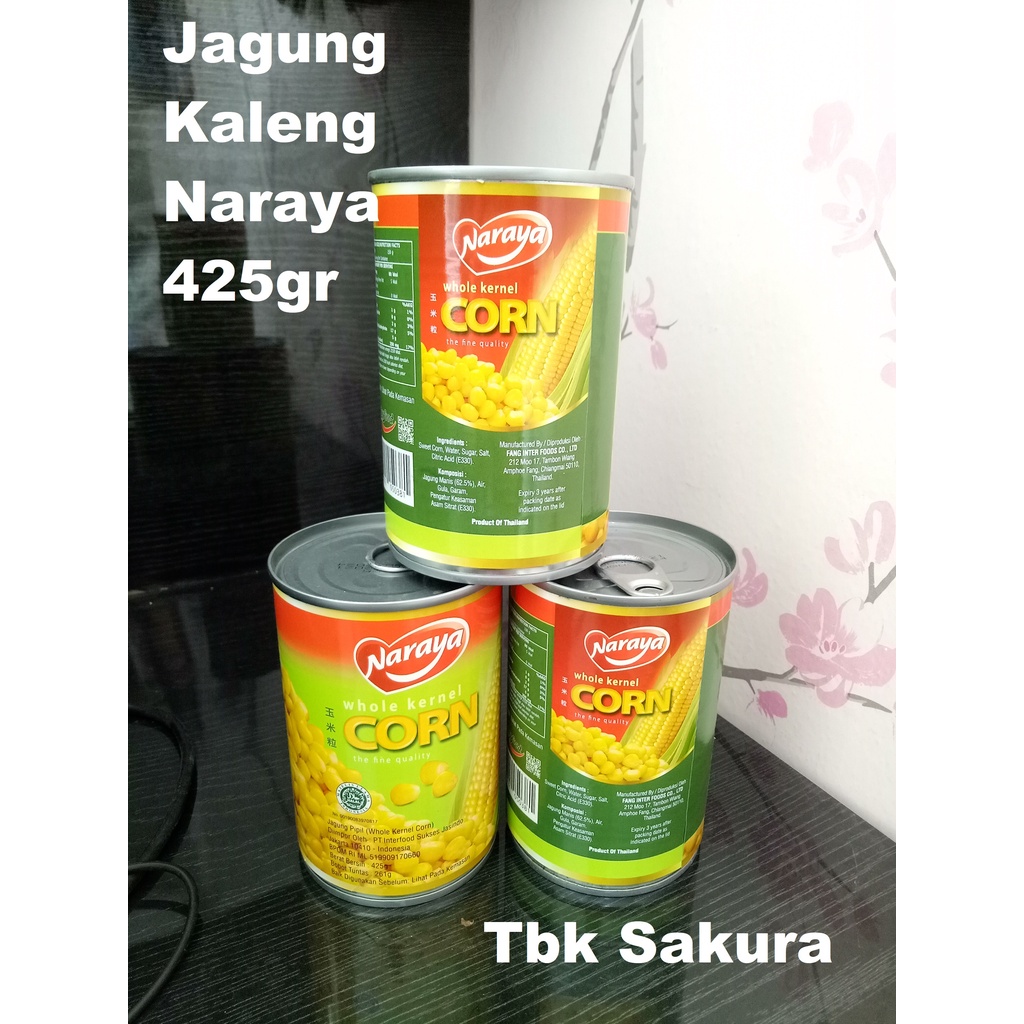 

Jagung Kaleng Naraya 425gr