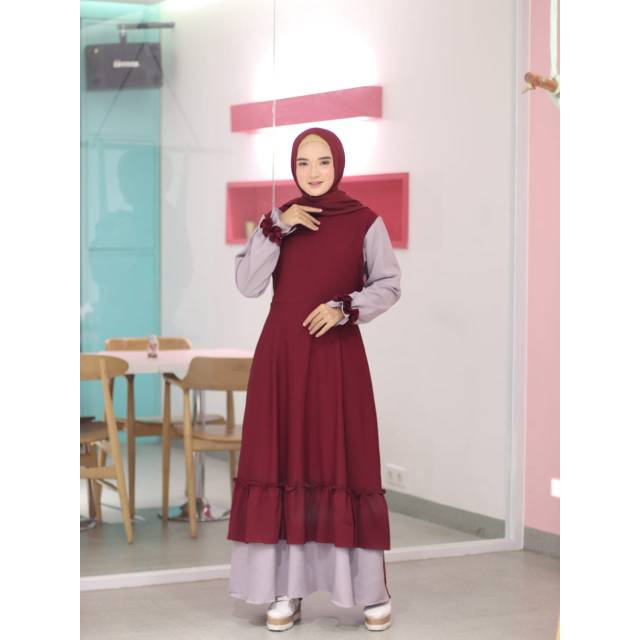 NADHIFA DRESS/GAMIS ITYCREP