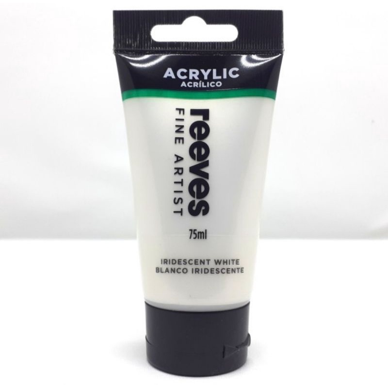 

REEVES ACRYLIC PAINT 75 ML IRIDESCENT WHITE